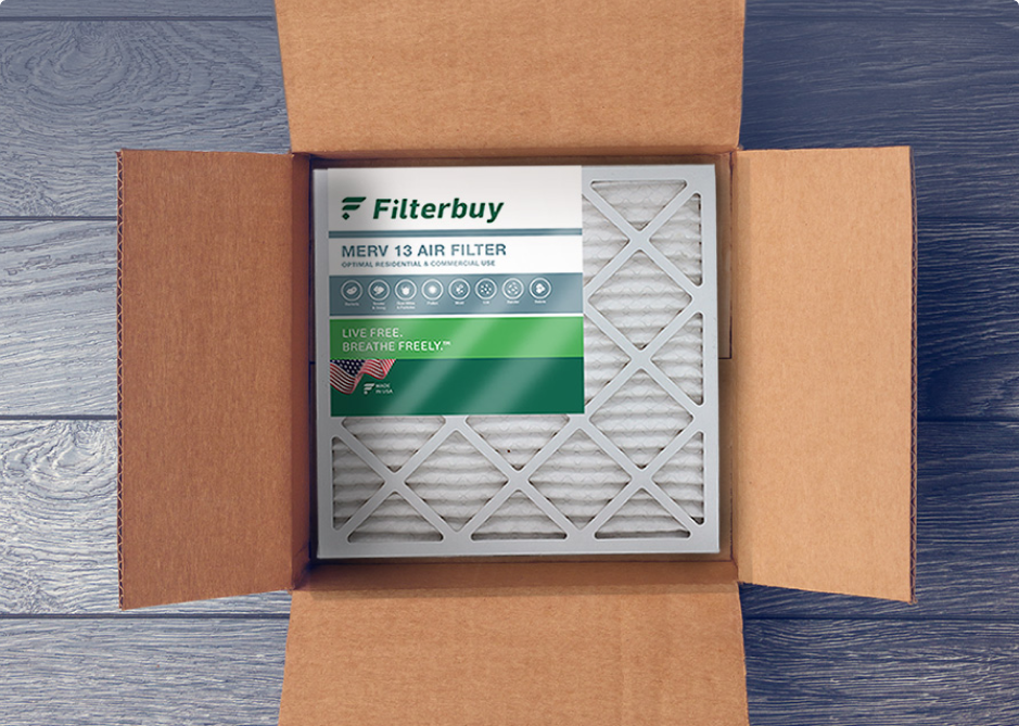 HVAC Air Filter Subscription Service - Image of the most affordable AC filter subscription service and seamless delivery.